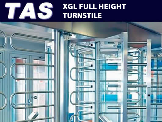 Security Control - XGL turnstiles